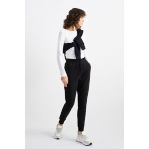 C&A Basic-Jogginghose, Schwarz, Größe: 2XL Weiblich