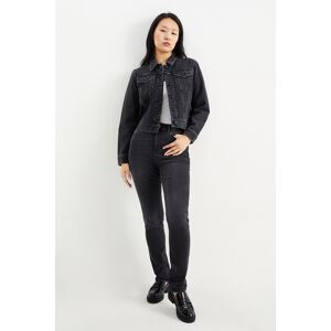 C&A Slim Jeans-High Waist-LYCRA®, Grau, Größe: 42 Weiblich
