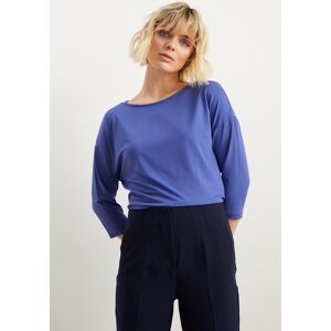 C&A Basic-Langarmshirt, Lila, Größe: S Female