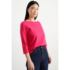 C&A Langarmshirt, Rosa, Größe: XS Female