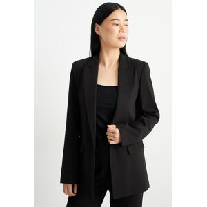 C&A Blazer-Relaxed Fit, Schwarz, Größe: 50 Weiblich