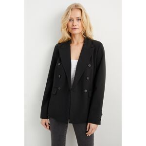 C&A Business-Blazer-Regular Fit-Mix & Match, Schwarz, Größe: 46 Female