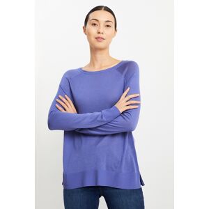 C&A Basic-Pullover, Lila, Größe: M Weiblich