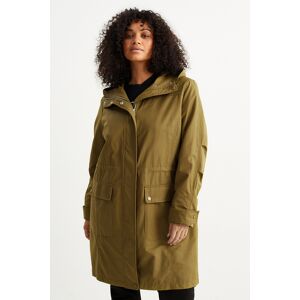 Yessica C&A Parka mit Kapuze, Gelb, Größe: 46 Weiblich