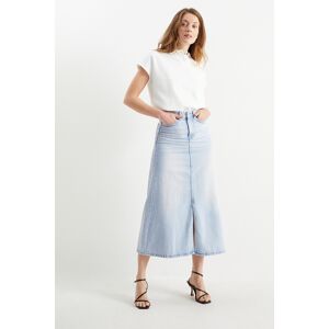 C&A Jeansrock, Blau, Größe: 44 Weiblich