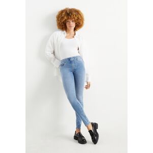 C&A Multipack 2er-Jegging Jeans-Mid Waist, Blau, Größe: 42 Weiblich