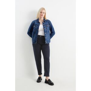 C&A Slim Jeans-Mid Waist, Blau, Größe: 56 Weiblich