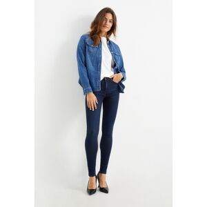 C&A Premium Denim by C&A-Skinny Jeans-Mid Waist-LYCRA®, Blau, Größe: 36 Kurz Weiblich