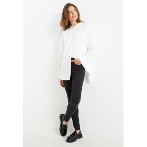 C&A Premium Denim by C&A-Skinny Jeans-Mid Waist, Schwarz, Größe: 44 Kurz Weiblich