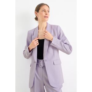 C&A Longblazer-Regular Fit-gefüttert, Lila, Größe: 42 Weiblich