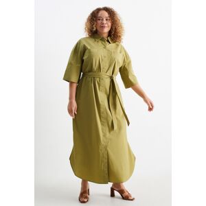 C&A Blusenkleid, Gelb, Größe: 54 Weiblich