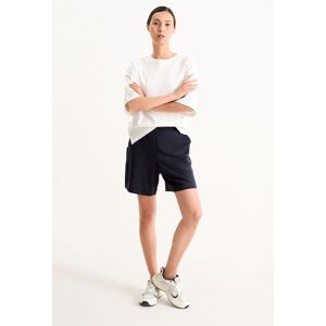 C&A Basic-Sweatshorts-Mid Waist, Blau, Größe: XS Weiblich