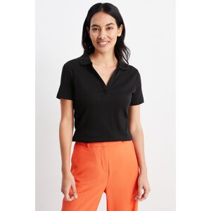 C&A Multipack 2er-Basic-Poloshirt, Weiss, Größe: XS Weiblich