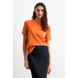 C&A T-Shirt, Orange, Größe: S Weiblich