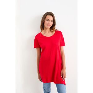 C&A Basic-T-Shirt, Rot, Größe: L Weiblich