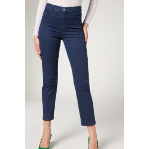 Calzedonia Eco Komfort-Jeans Frau Blau Größe XS