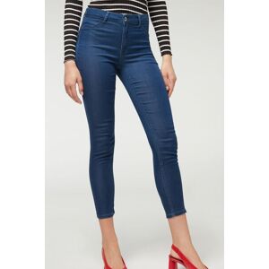 Calzedonia Light Denim Eco Push-up-Jeans Frau Blau Größe XS