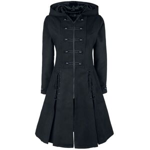 Poizen Industries - Gothic Trenchcoat - Haunt Coat - S bis XXL - für Damen - schwarz