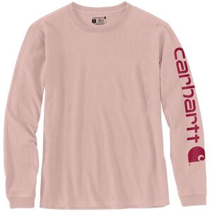 Carhartt Workwear Logo Damen Long Sleeve Shirt M Pink