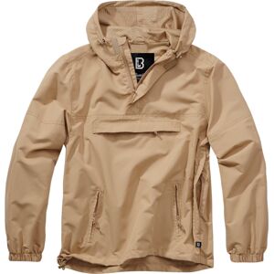 Brandit Summer Windbreaker Hoodie M Beige