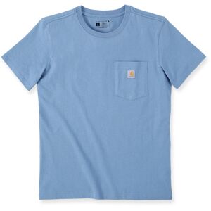 Carhartt Loose Fit Heavyweight K87 Pocket Damen T-Shirt L Blau