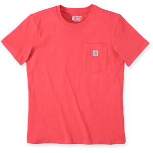 Carhartt Loose Fit Heavyweight K87 Pocket Damen T-Shirt XS Rot