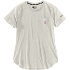 Carhartt Force Relaxed Fit Midweight Pocket Damen T-Shirt L Beige