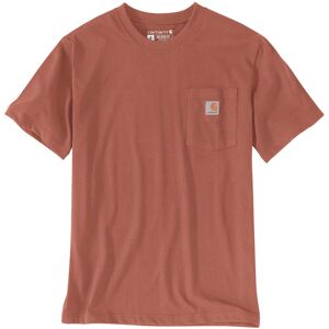 Carhartt Relaxed Fit Heavyweight K87 Pocket T-Shirt L Braun