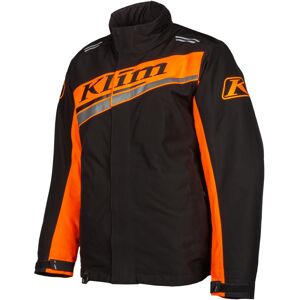 Klim Kaos Snowmobil Jacke L Schwarz Orange