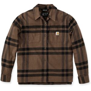 Carhartt Loose Fit Midweight Flannel Damen Hemd XS Braun