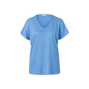 Tchibo - Strukturiertes Shirt - Hellblau - Gr.: M Polyester  M 40/42 female