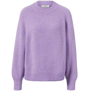 Tchibo - Strickpullover - Lila/Meliert - Gr.: S Polyester  S 36/38 female