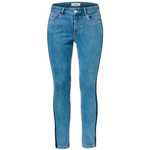 Tchibo - Knöchellange Slimfit-Jeans - Dunkelblau - Gr.: 48 Baumwolle  48 female