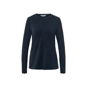 Tchibo - Langarmshirt - Dunkelblau - Gr.: XXL Baumwolle  XXL 52/54 female