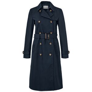 Tchibo - Trenchcoat - Dunkelblau - Gr.: 46 Polyester  46 female