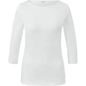 Tchibo - Shirt mit 3/4-Arm - Weiss - Gr.: M Baumwolle  M 40/42 female