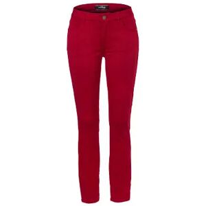 Tchibo - Slimfit-Hose - Rot - Gr.: 46 Polyester Rot 46 female