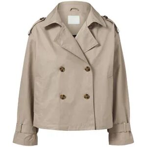 Tchibo - Kurzer Trenchcoat - Beige - Gr.: 38 Polyester  38 female