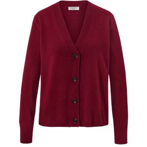 Tchibo - Strickjacke mit Cashmere - Bordeaux - Gr.: L Kaschmir  L 44/46 female