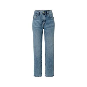 Tchibo - Straightfit-Jeans - Dunkelblau - Gr.: 46 Baumwolle  46 female