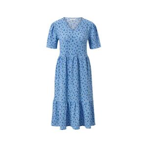 Tchibo - Kleid mit Alloverprint - Blau - Gr.: 40 Polyester Blau 40 female