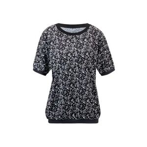 Tchibo - Shirt mit Fledermausärmeln - Schwarz - Gr.: S Polyester  S 36/38 female