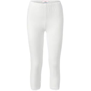 Tchibo - 3/4-Leggings mit Spitzenborte - Weiss - Gr.: XXL Baumwolle  XXL 52/54 female