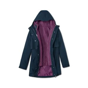 Tchibo - 3-in-1-Funktions-Outdoormantel - Dunkelblau - Gr.: 44 Polyester  44 female