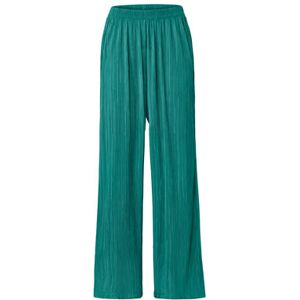 Tchibo - Plisseehose - Petrol - Gr.: L Polyester  L 44/46 female