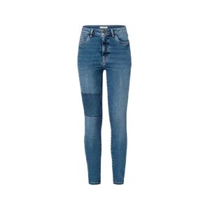 Tchibo - Jeans mit Patches - Dunkelblau - Gr.: 38 Baumwolle  38 female