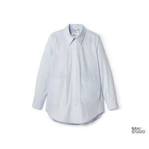 Tchibo - NAH/STUDIO Longbluse   Bio-Baumwolle - Light Blue - 100% Baumwolle - Gr.: 42 Baumwolle  42 female