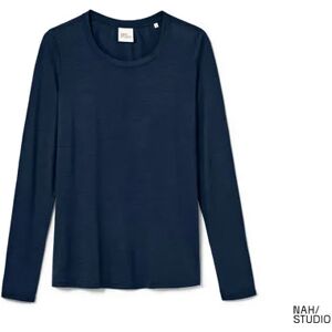 Tchibo - NAH/STUDIO Langarmshirt   Wolle - Dunkelblau - Gr.: XS Polyester Navy XS 32/34 female