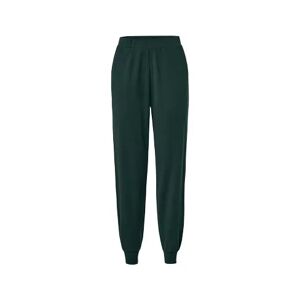 Tchibo - Homewear-Hose im Modal-Seide-Mix - Dunkelgrün - Gr.: L Elasthan  L 44/46 female