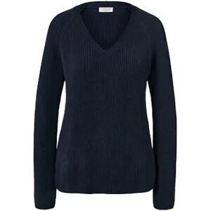 Tchibo - Strickpullover - Dunkelblau - 100% Baumwolle - Gr.: XL Baumwolle Navy XL 48/50 female